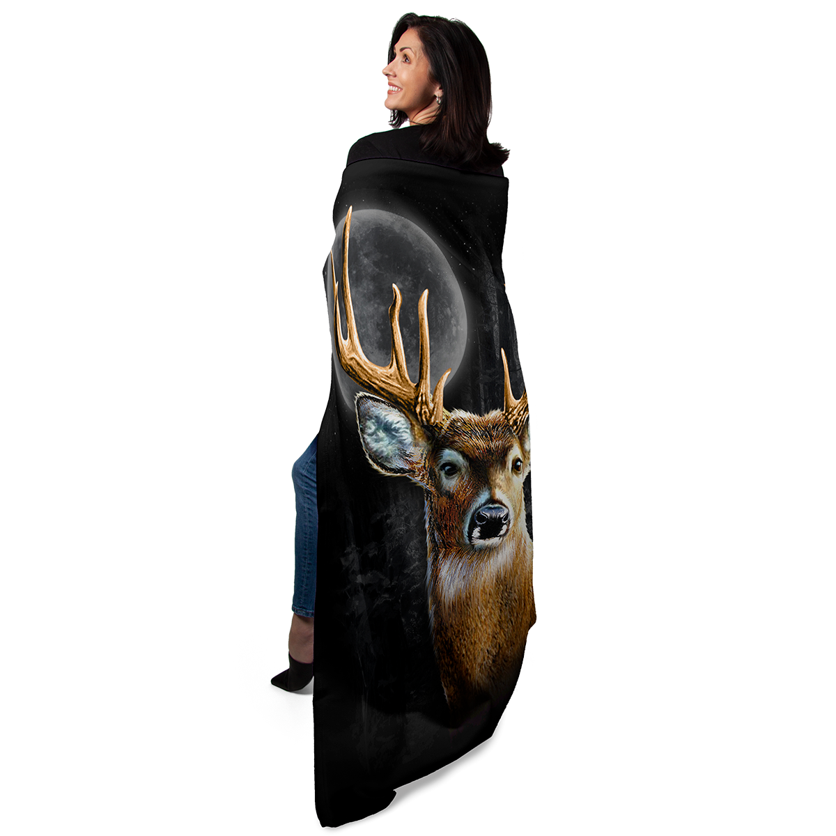 WhiteTail Wilderness 50" x 60" Fleece Blanket