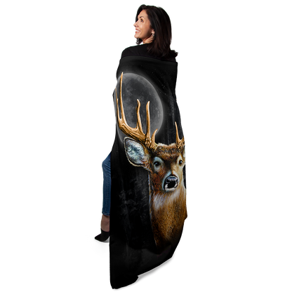 WhiteTail Wilderness 50" x 60" Fleece Blanket