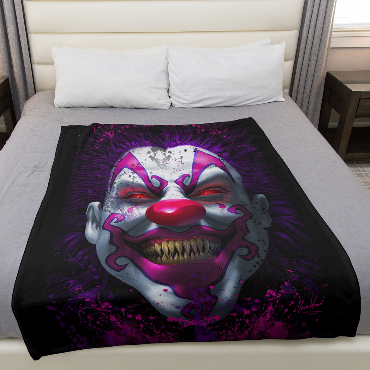 Keep Smiling 50" x 60" Fleece Blanket