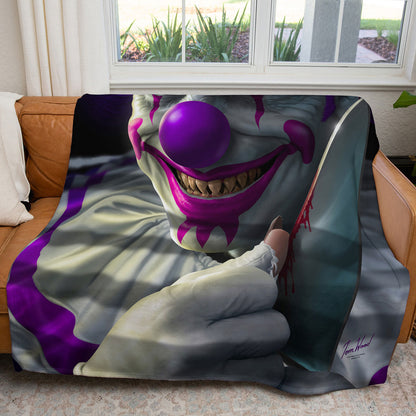 Mischief the Clown 50" x 60" Fleece Blanket