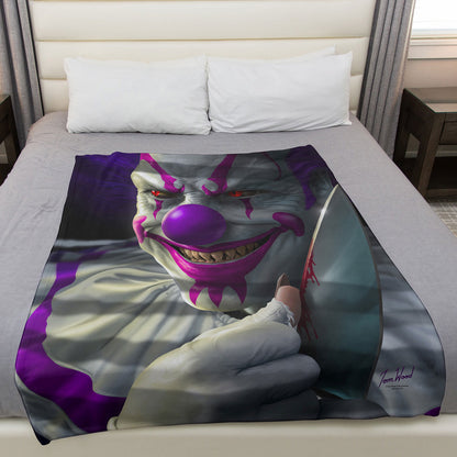 Mischief the Clown 50" x 60" Fleece Blanket