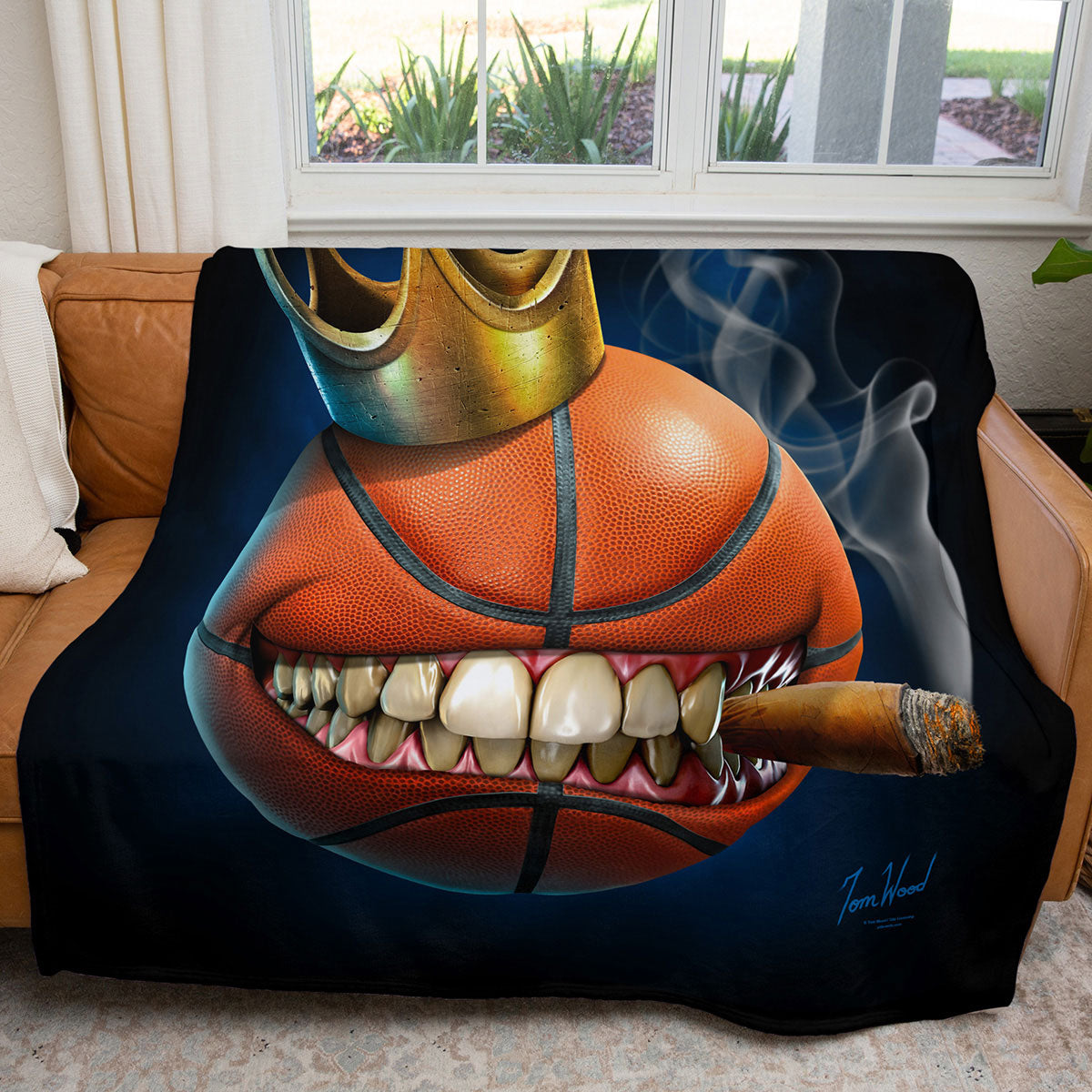 King Of BasketBall 50" x 60" Fleece Blanket