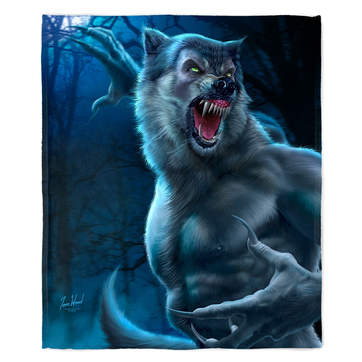 Werewolf 50" x 60" Fleece Blanket