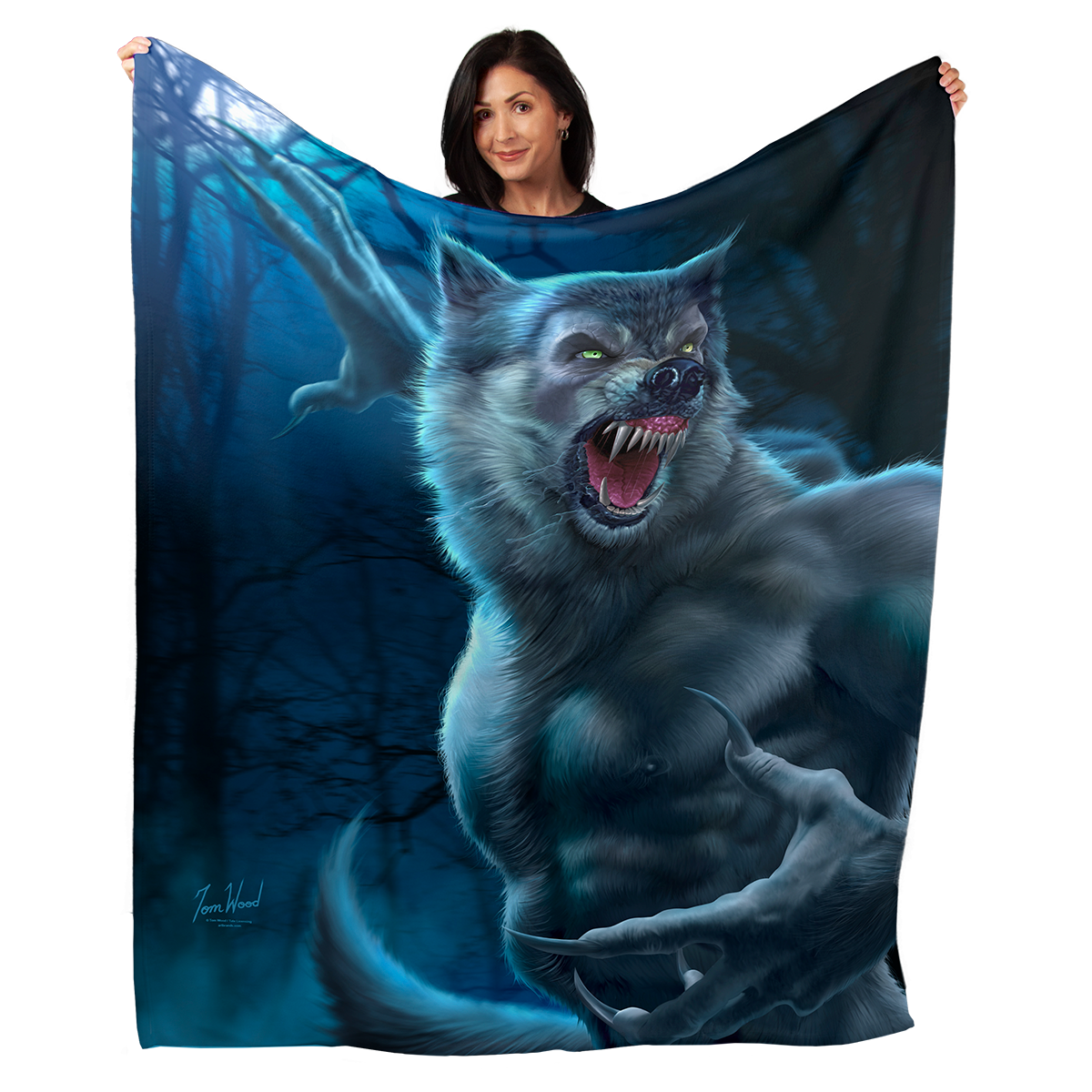 Werewolf 50" x 60" Fleece Blanket