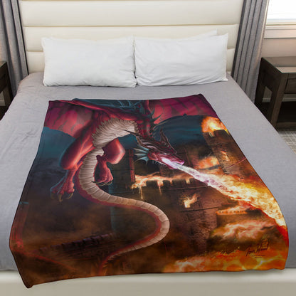 Incineration 50" x 60" Fleece Blanket