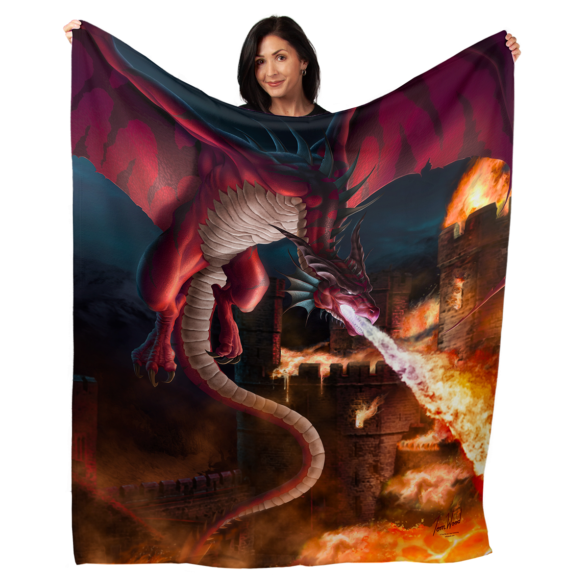 Incineration 50" x 60" Fleece Blanket