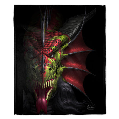 Lair Of Shadows 50" x 60" Fleece Blanket