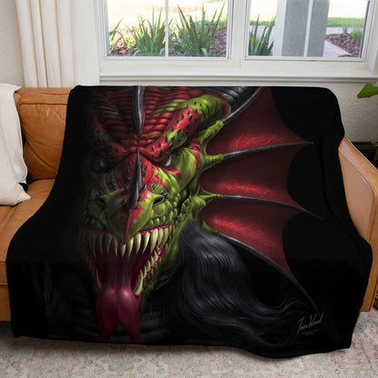 Lair Of Shadows 50" x 60" Fleece Blanket