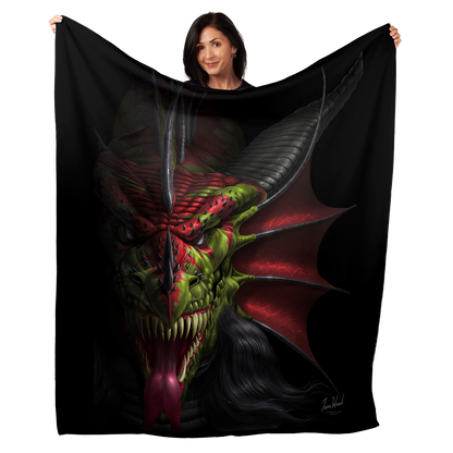 Lair Of Shadows 50" x 60" Fleece Blanket