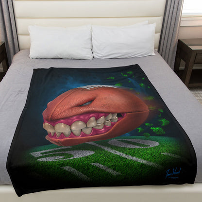 Monster Football 50" x 60" Fleece Blanket