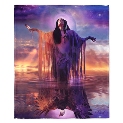 Eagle Spirit 50" x 60" Fleece Blanket