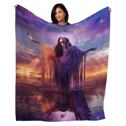 Eagle Spirit 50" x 60" Fleece Blanket