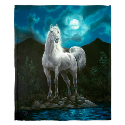 Moonlight 50" x 60" Fleece Blanket