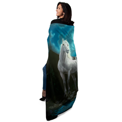 Moonlight 50" x 60" Fleece Blanket