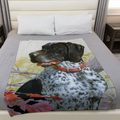 German Shorthair 50" x 60" Fleece Blanket