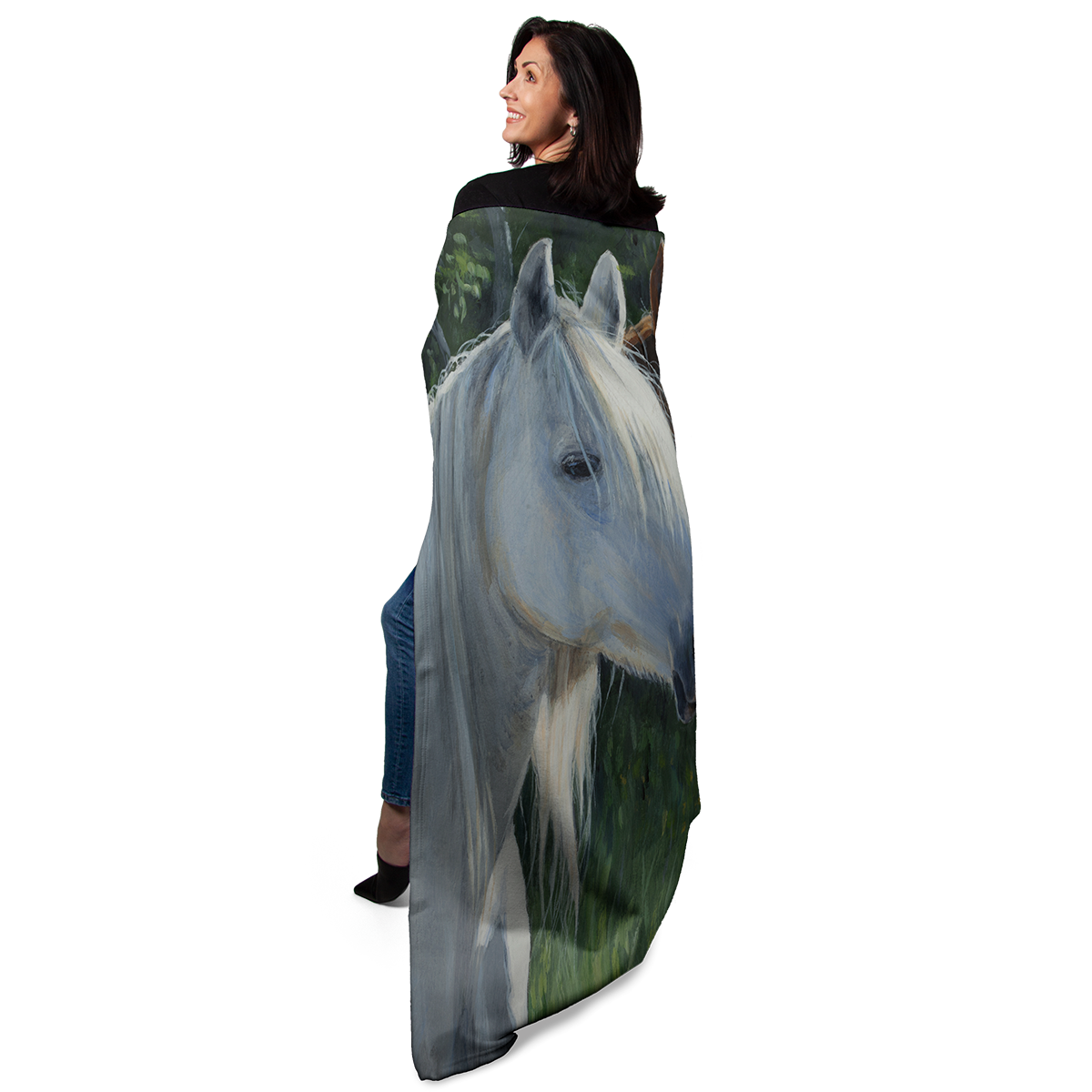 Horse Whispering 50" x 60" Fleece Blanket