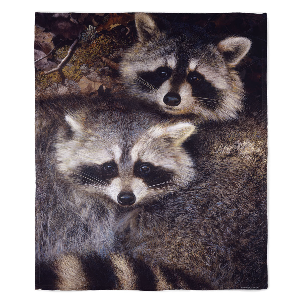 Yin and Yang 50" x 60" Fleece Blanket