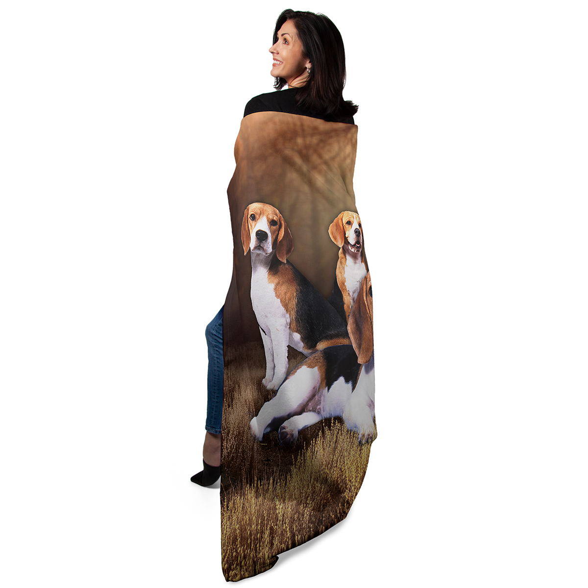 Beagle 50" x 60" Fleece Blanket