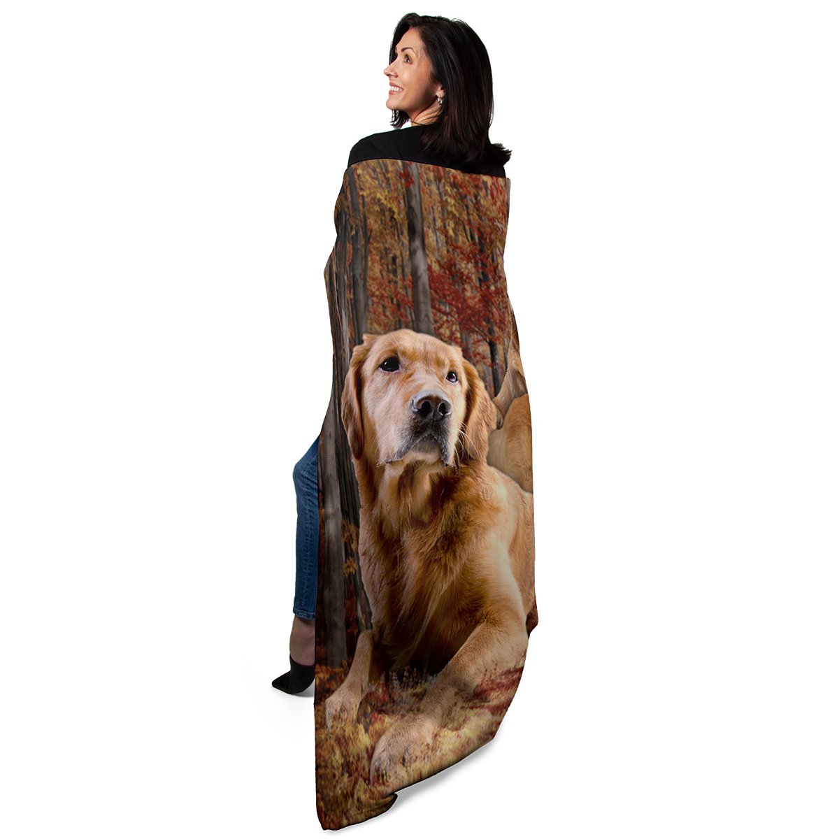 Golden Retriever 50" x 60" Fleece Blanket