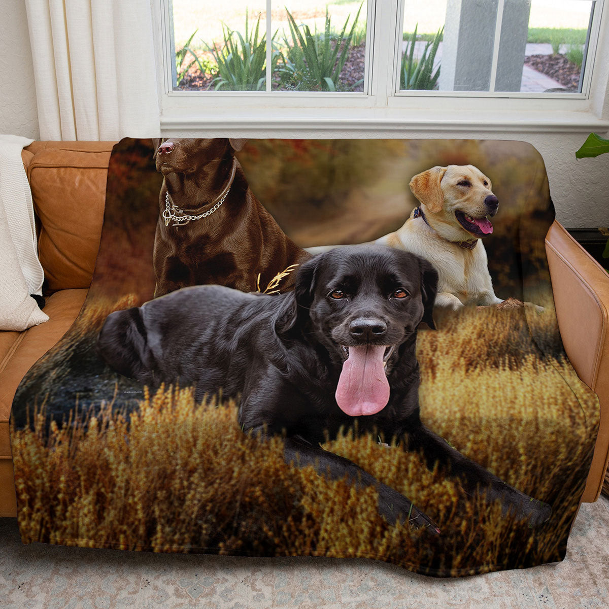 Labrador Retriever 50" x 60" Fleece Blanket