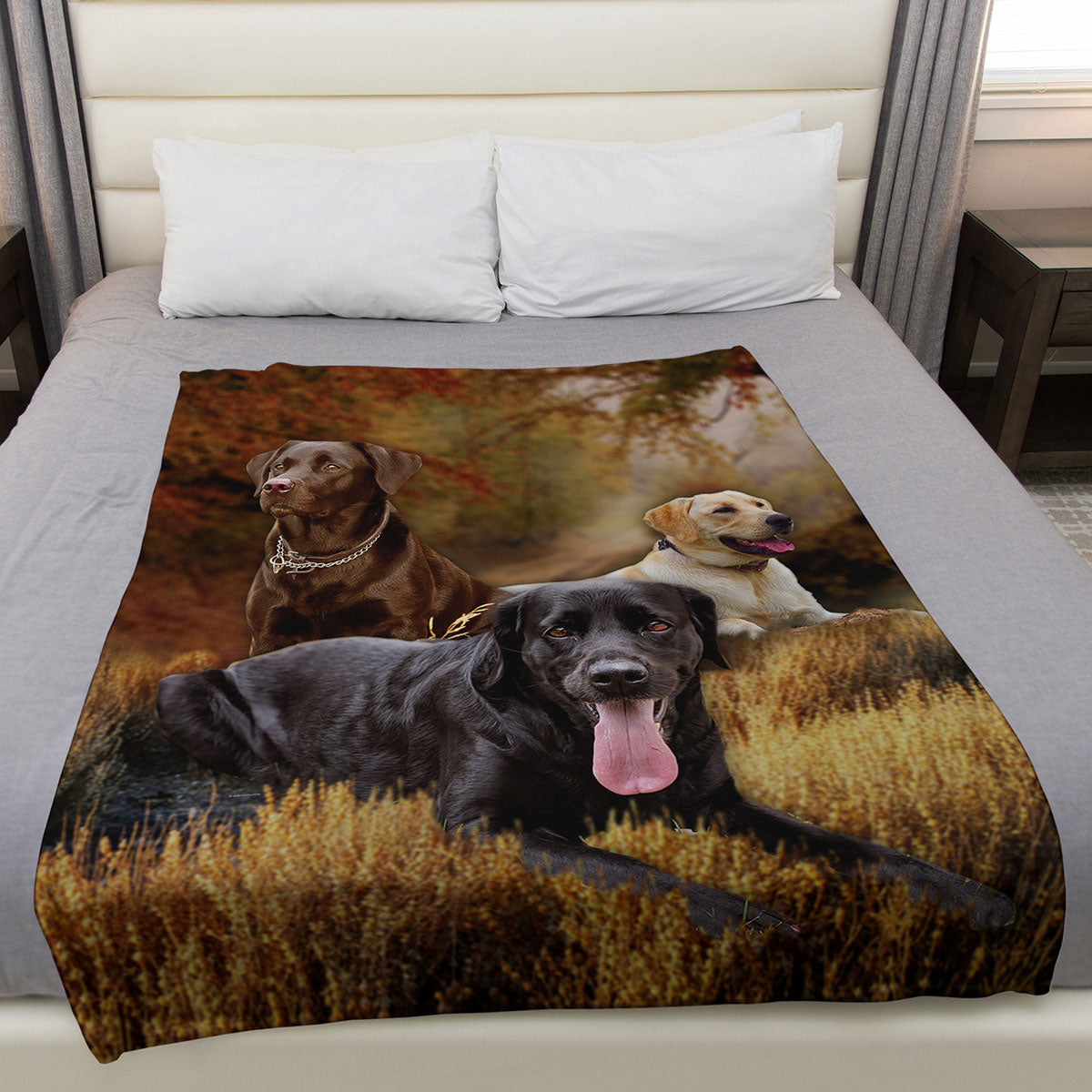 Labrador Retriever 50" x 60" Fleece Blanket