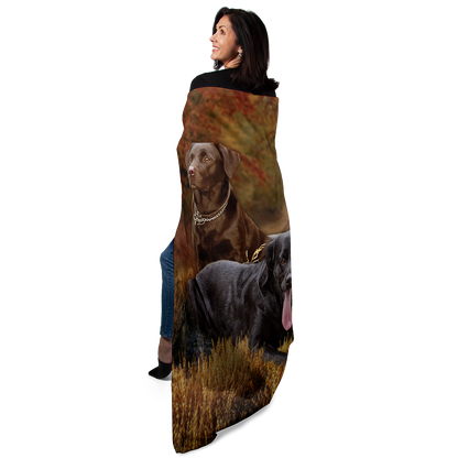 Labrador Retriever 50" x 60" Fleece Blanket