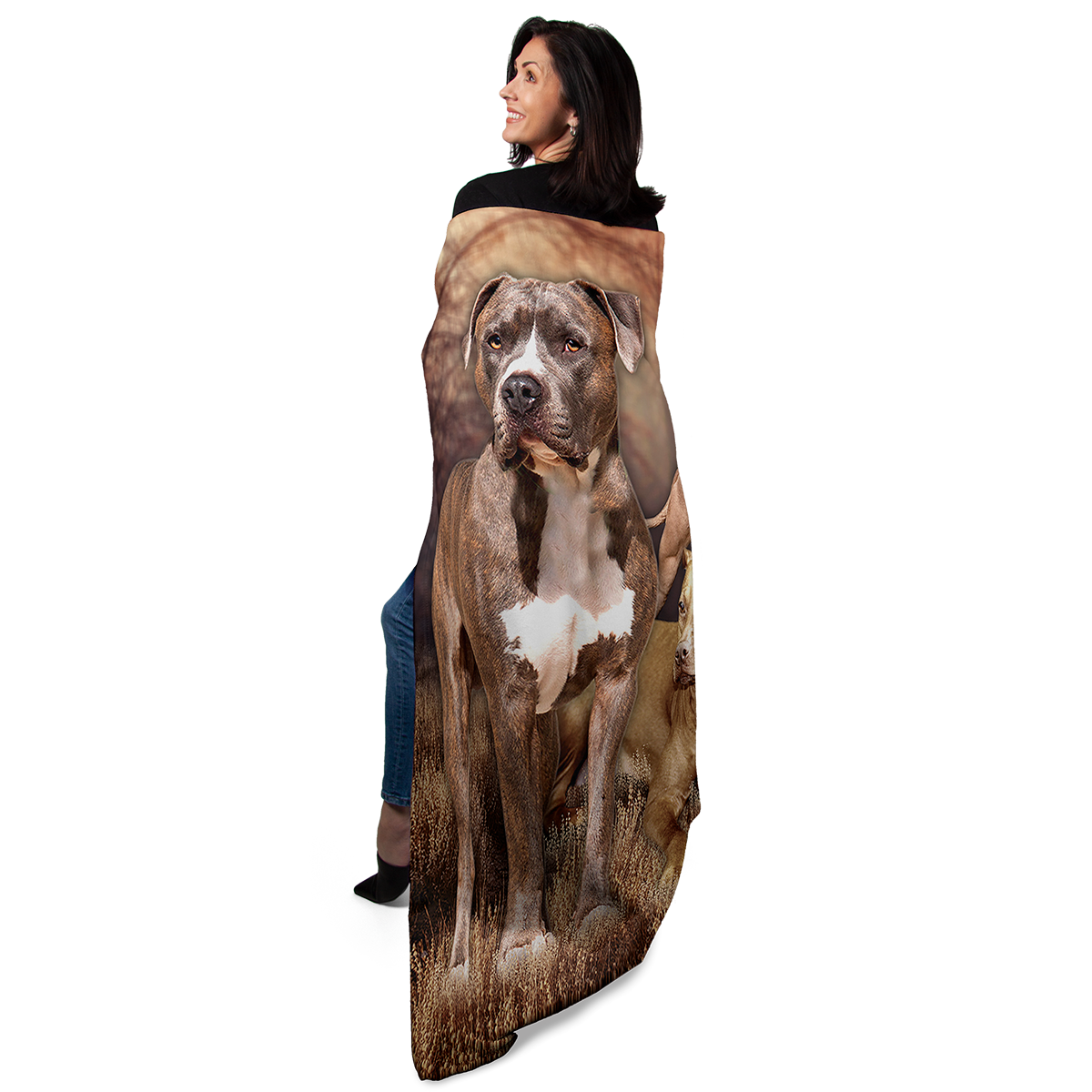 Pitbull 50" x 60" Fleece Blanket