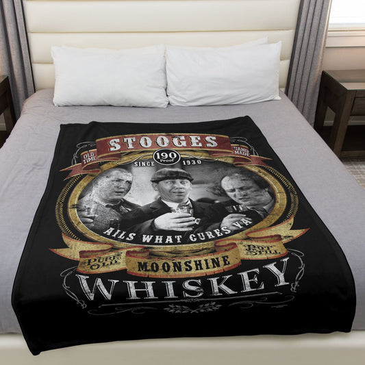 Stooges Moonshine 50" x 60" Fleece Blanket