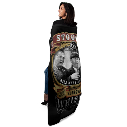 Stooges Moonshine 50" x 60" Fleece Blanket