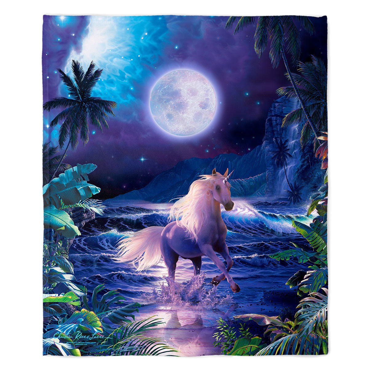 Monoceros 50" x 60" Fleece Blanket