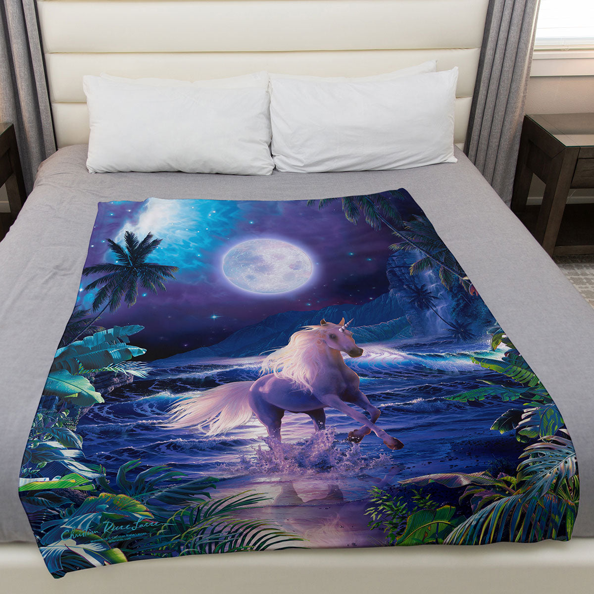 Monoceros 50" x 60" Fleece Blanket