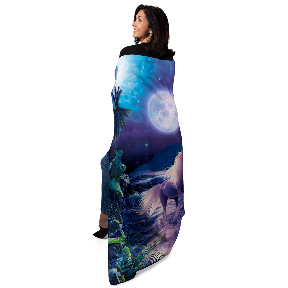 Monoceros 50" x 60" Fleece Blanket