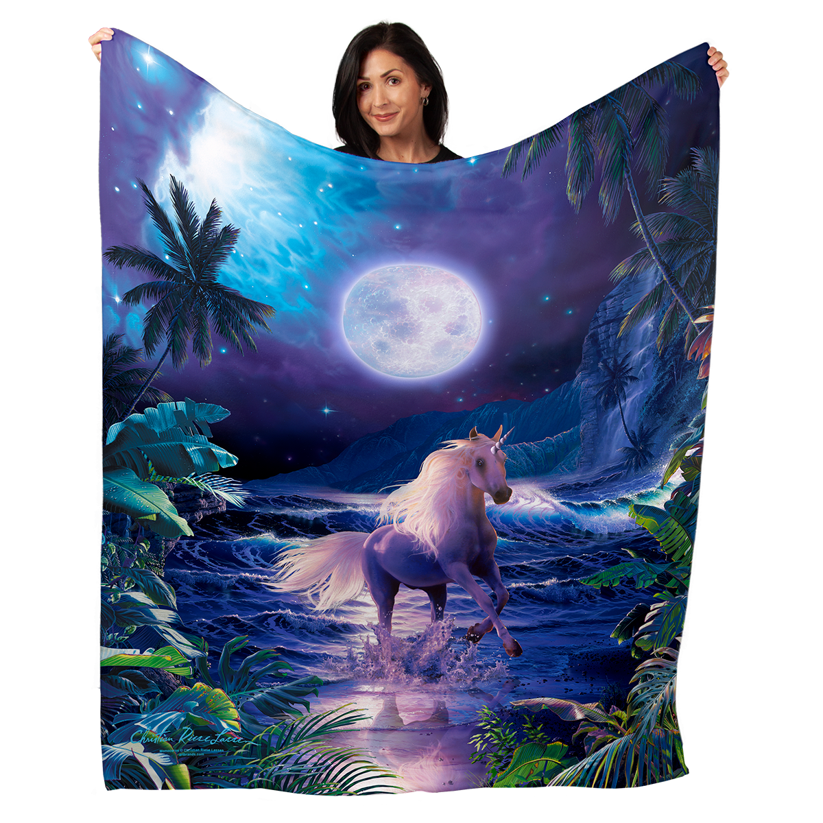 Monoceros 50" x 60" Fleece Blanket