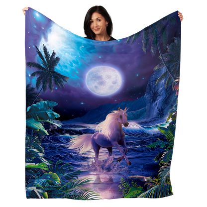 Monoceros 50" x 60" Fleece Blanket