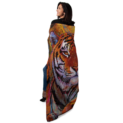 Tiger 50" x 60" Fleece Blanket