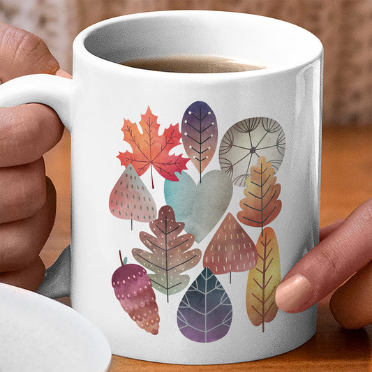 Fall Leaves Coffee Mug