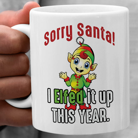 Sorry Santa Coffee Mug