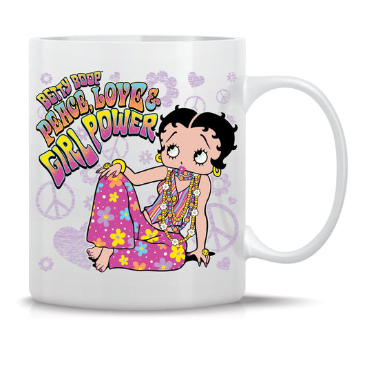 Betty Boop Peace Love Coffee Mug