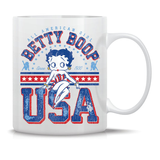 Betty Boop USA Coffee Mug