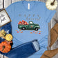 Happy Harvest Truck T-shirt, Autumn Tee
