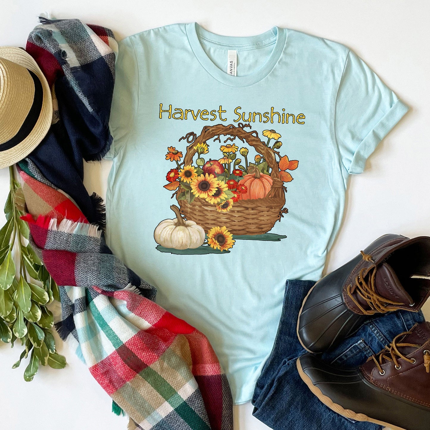 Harvest Sunshine T-shirt, Autumn Tee