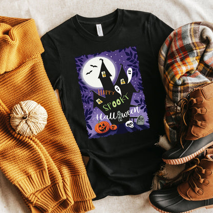 Happy Spooky  T-shirt, Halloween Tee