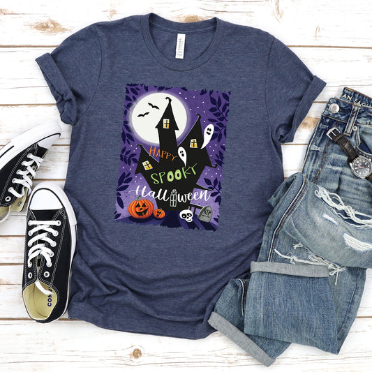 Happy Spooky  T-shirt, Halloween Tee