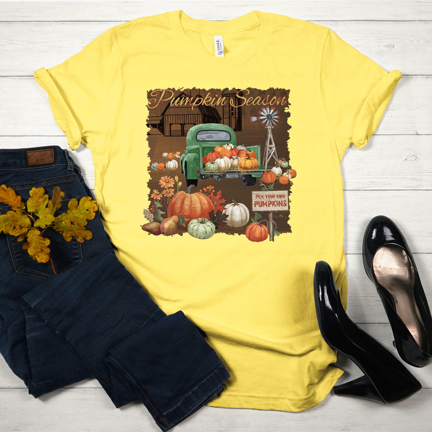 Pumpkin Season T-shirt, Autumn Tee