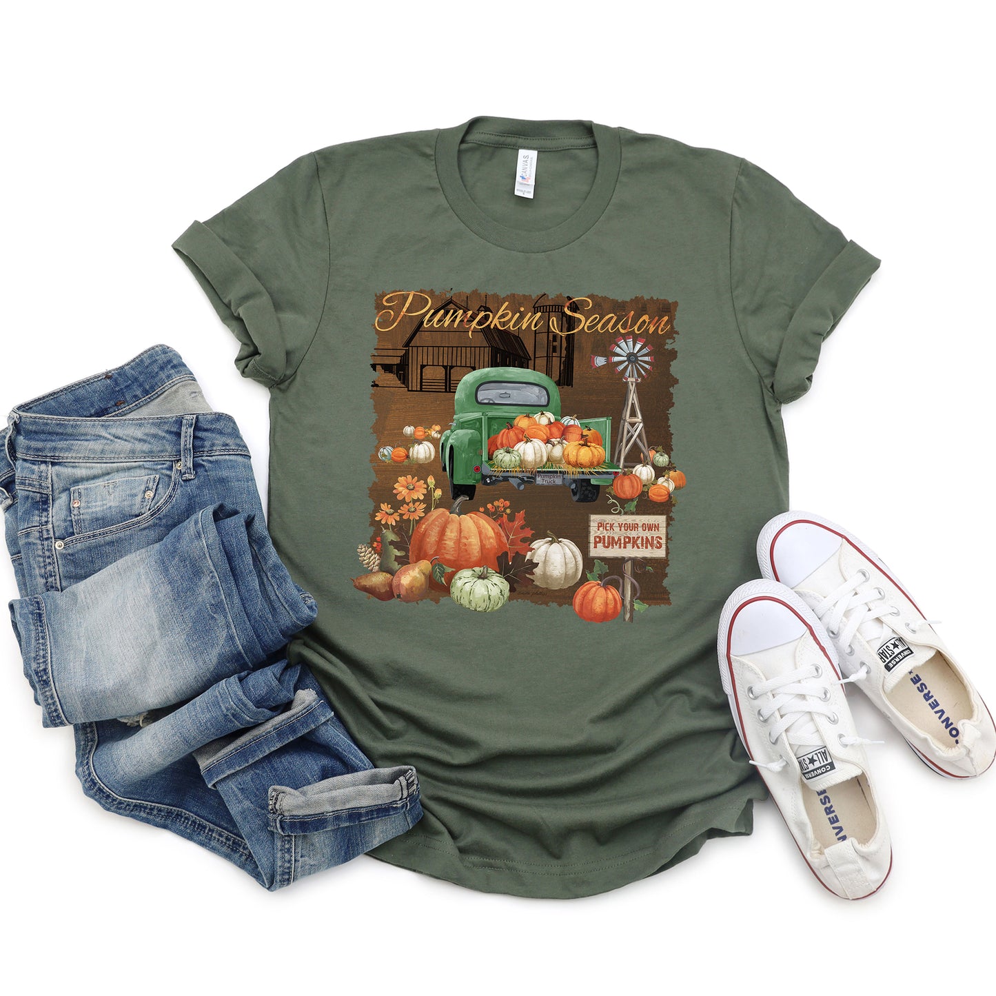 Pumpkin Season T-shirt, Autumn Tee