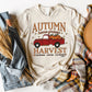 Autumn Harvest Truck T-shirt, Fall Tee