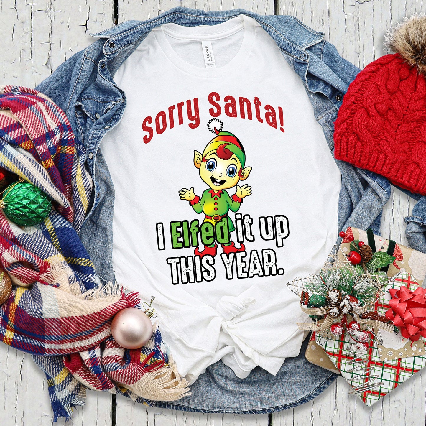Sorry Santa T-shirt, Christmas Tee