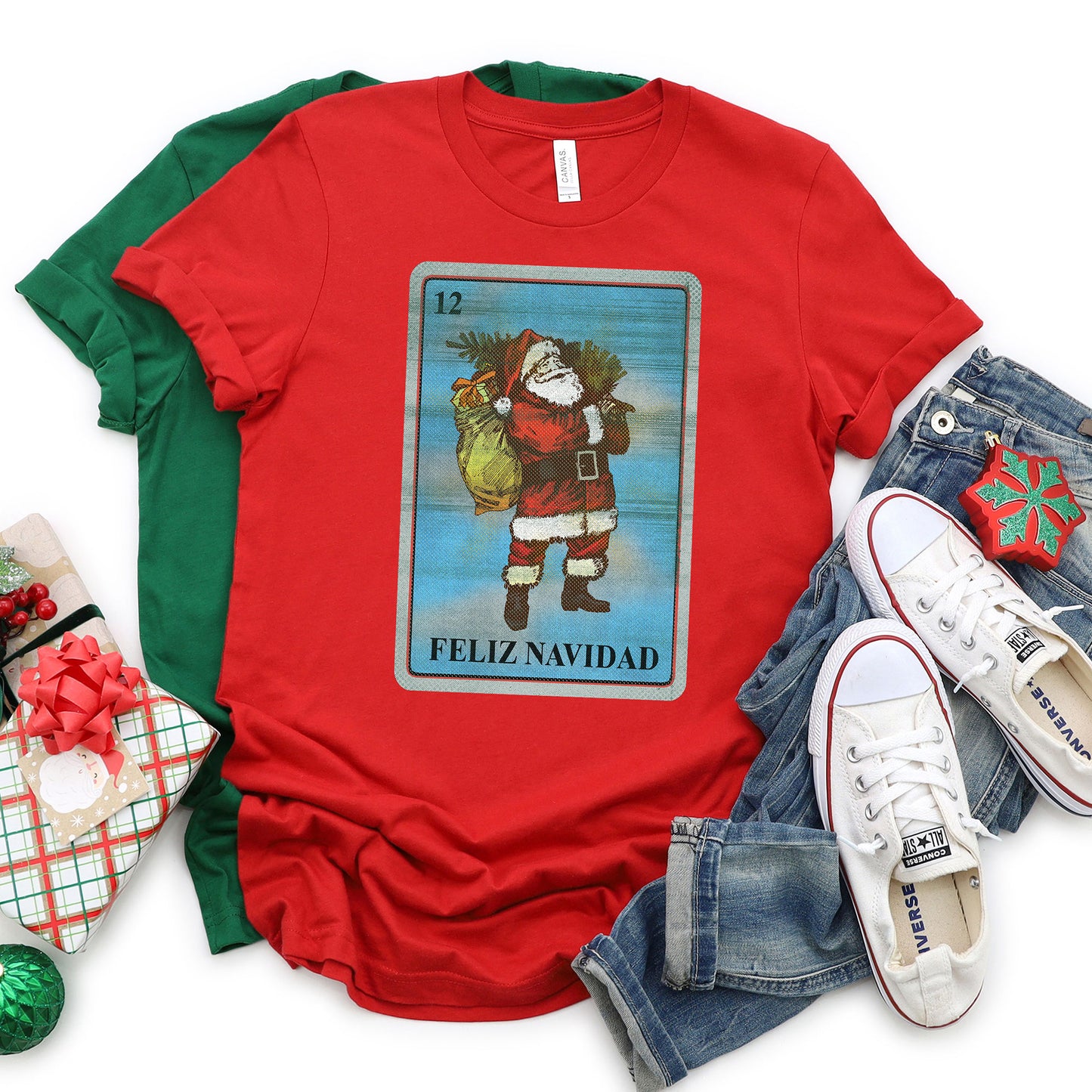 Christmas Card T-shirt, Christmas Tee