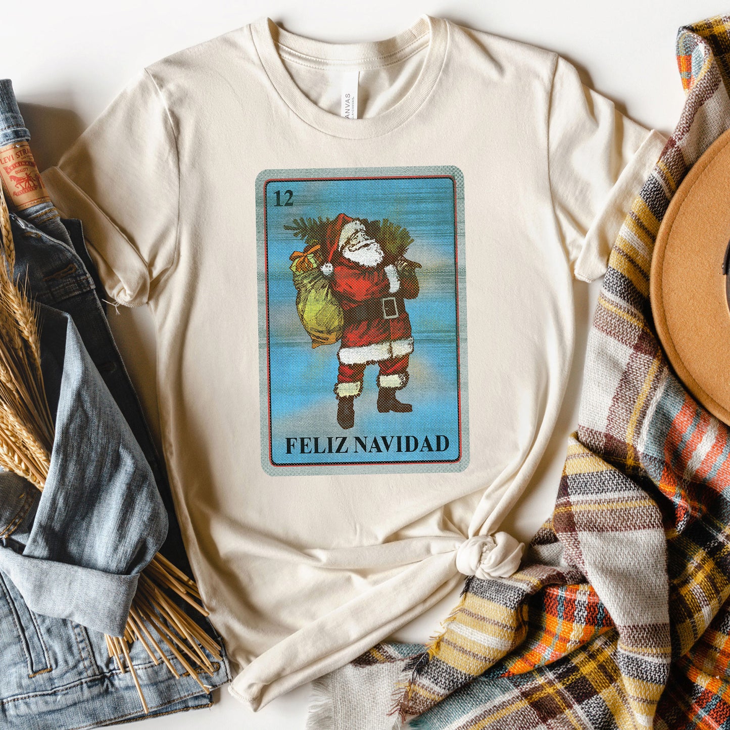 Christmas Card T-shirt, Christmas Tee