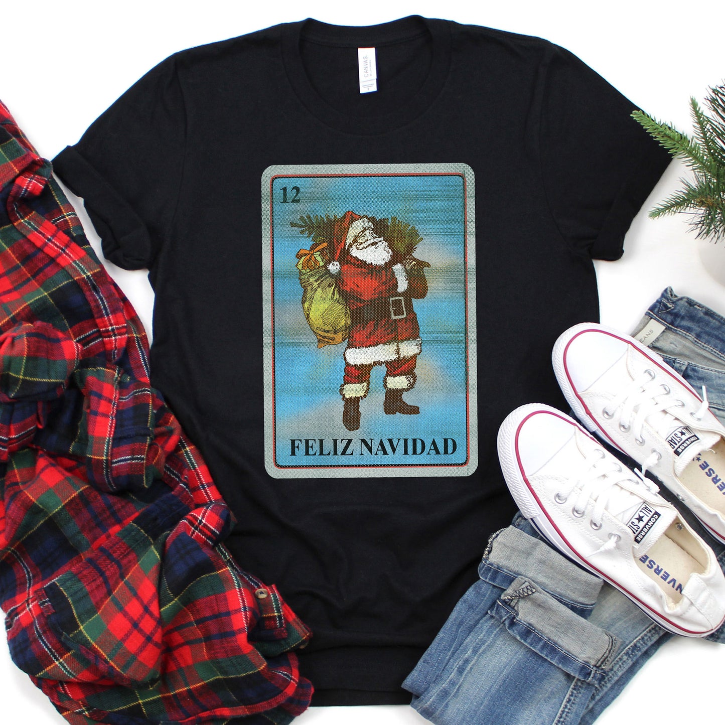 Christmas Card T-shirt, Christmas Tee